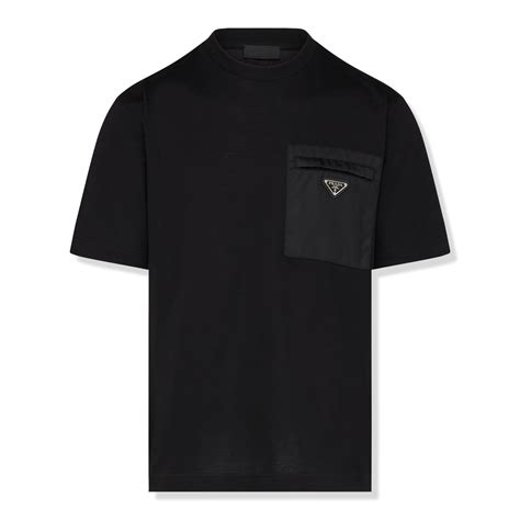 prada t shirts 3 pack|Prada nylon scoop neck top.